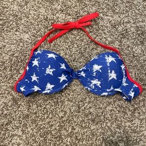 Patriotic, Push-Up swimsuit top, from Target, size Small